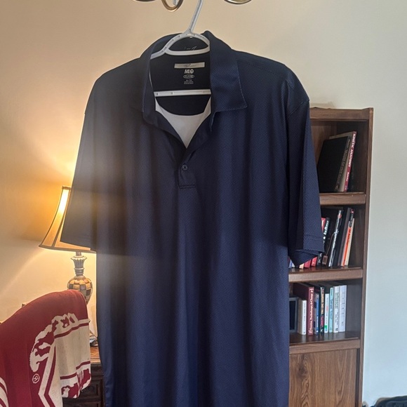 Greg Norman Collection Dark Blue Short-sleeve Polo Large - Picture 8 of 8